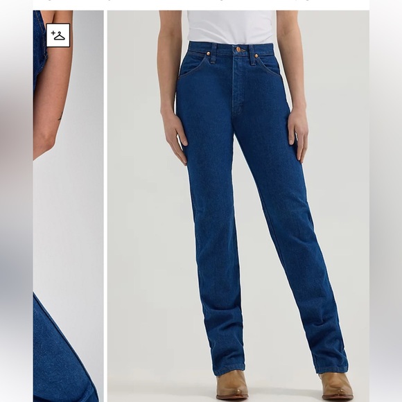 WRANGLER® COWBOY CUT® SLIM FIT JEAN IN PREWASHED INDIGO NWT - Picture 2 of 7